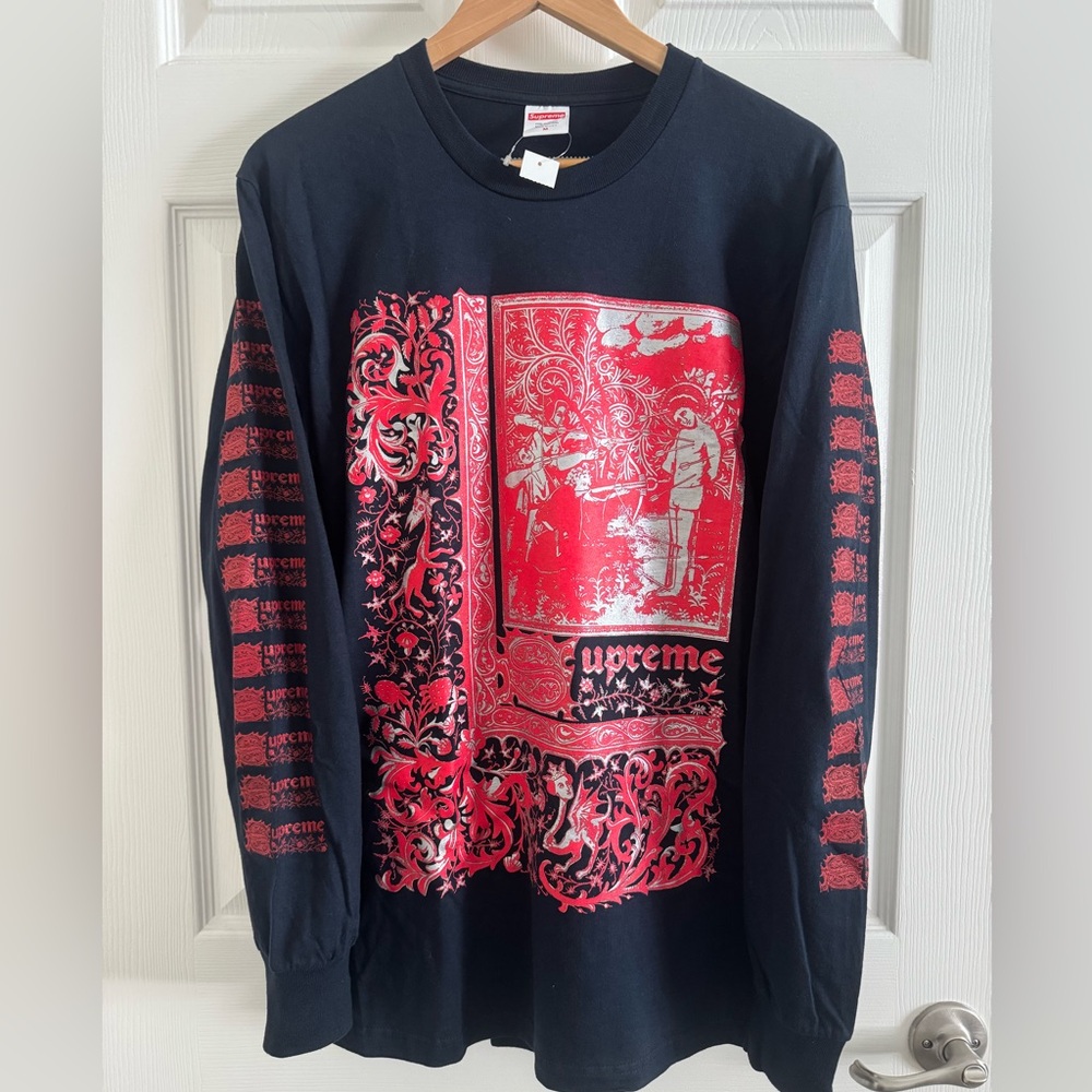 Brand New Supreme Long Sleeve Shirt - M